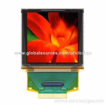 1.5-inch OLED Display Module in White, Wide Viewing Angle and Slim/Thin Outline